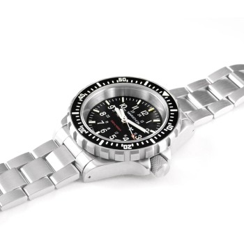 Marathon Watches Large Diver's Quartz (TSAR) with Stainless Steel Bracelet
